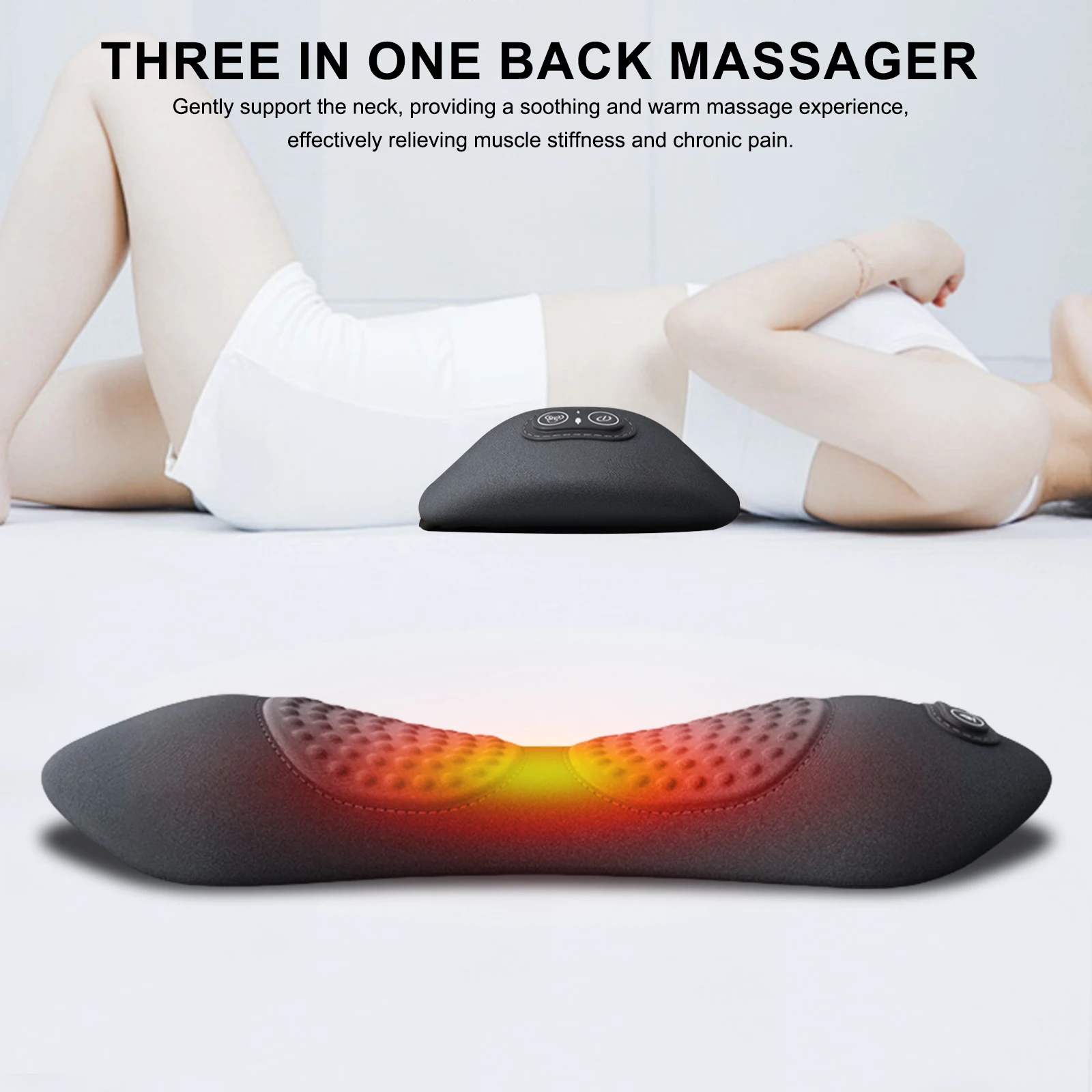 3 in 1 Back Triple Fusion Back Massager,Vibration&Heat,Portable Core Relief Electric Massage Cushion for Waist, Shoulders&Back - AliExpress 66 3 in 1 Back Triple Fusion Back Massager,Vibration&Heat,Portable Core Relief Electric Massage Cushion for Waist, Shoulders&Back - AliExpress 66