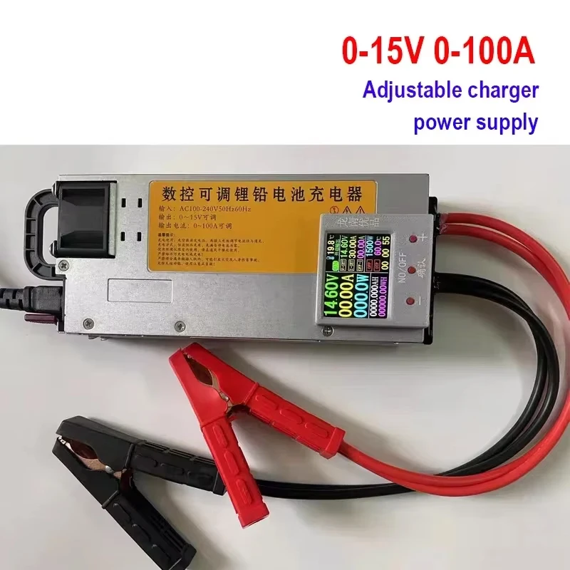 Višenamenski punjač 3-15V 3-120A 300W USB promenljivo napajanje