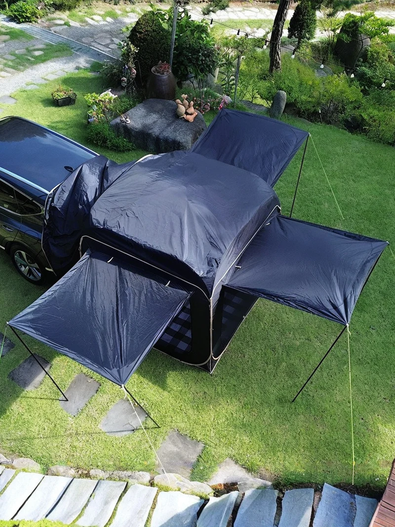 Lohascamping Awning Tent Car box docking tent SUV Car Rear Tent Camping Travel Mounted Travel Trunk