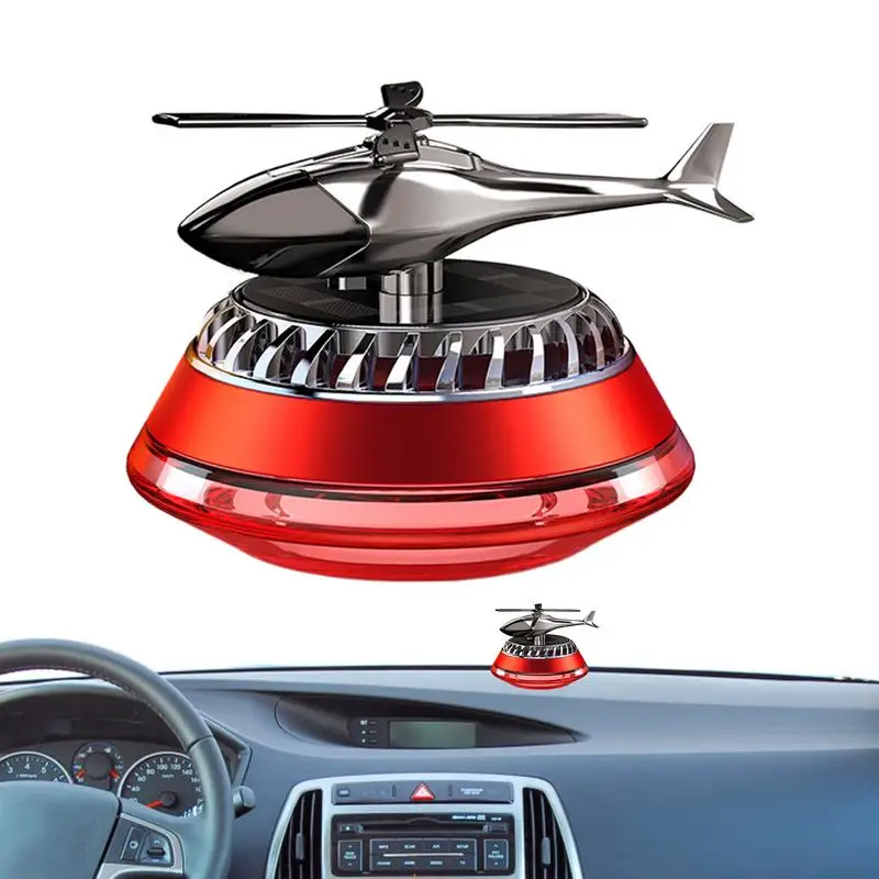 

Автомобильный освежитель воздуха на солнечной батарее, вертолет, автомобильная ароматерапия, вращающийся диффузор для ароматерапии на солнечной батарее, самодельный натуральный диффузор, Автомобильные Духи