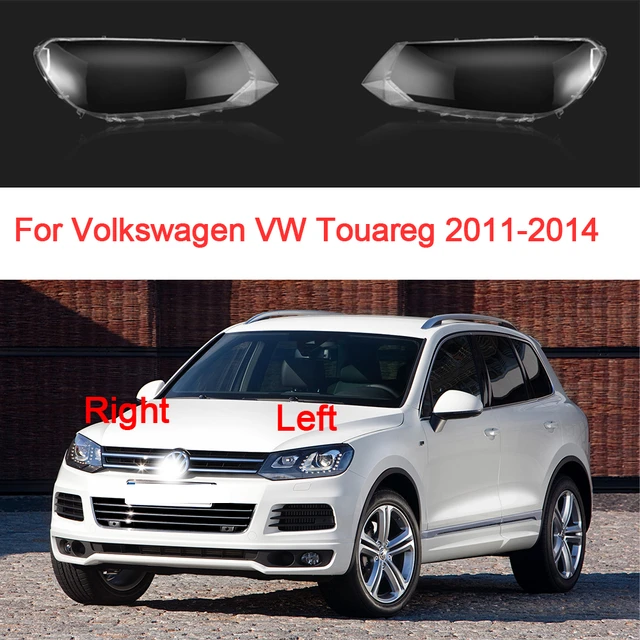 Car Headlight Cover For VW Touareg 2011 2012 2013 2014 Car Light
