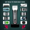 Electric Hair Clipper Unique Shaped Moving Blade Hair Trimmer LCD Display USB Rechargeable For Salon Men Hair Cutting Barber 5