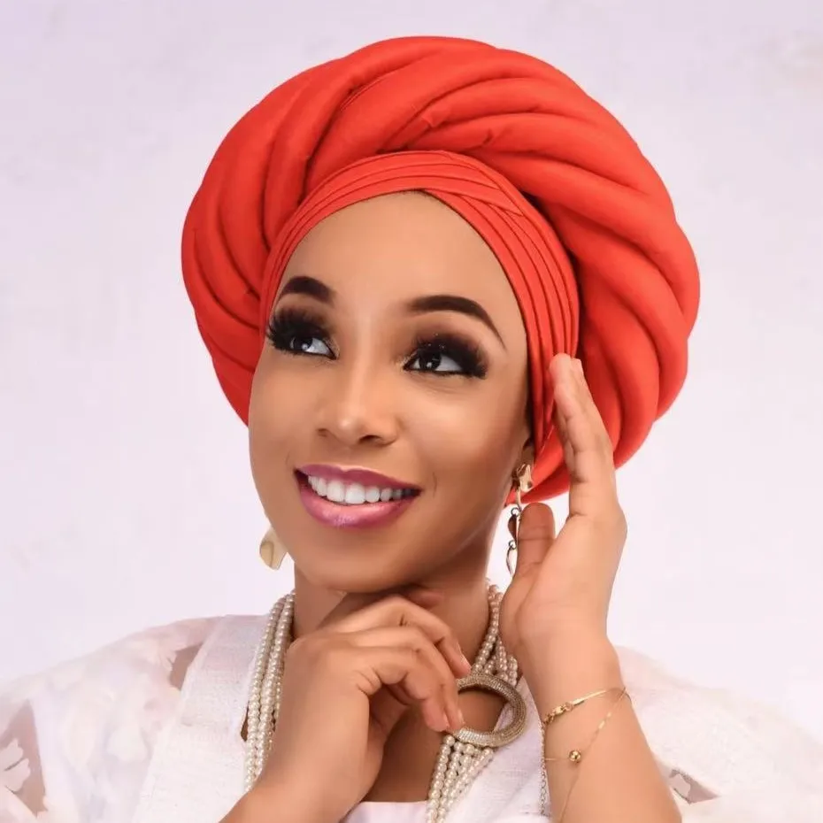 Turbante Africano Intrecciato Con Fodera In Raso – Twisted Braid Per Donna, Comodo Per Dormire E Look Quotidiano