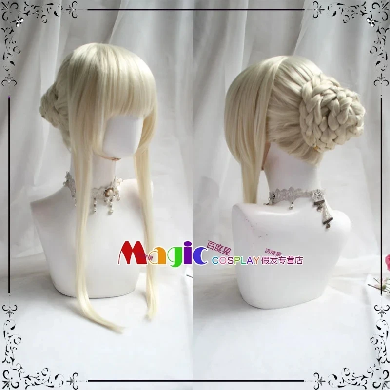 

D4DJ Photon Maiden Fukushima Noa Cosplay Wig Heat Resistant Synthetic Hair Halloween Party +Free Wig Cap