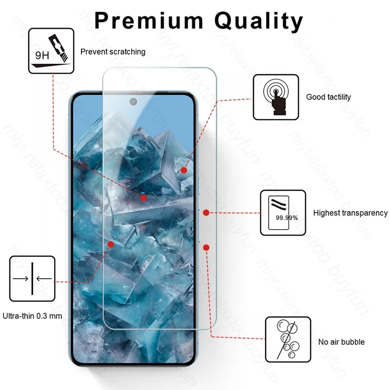 Ultimate 5G Phone Protection Kit - Premium Case with 8-in-1 Camera Lens & Tempered Glass Screen Protector