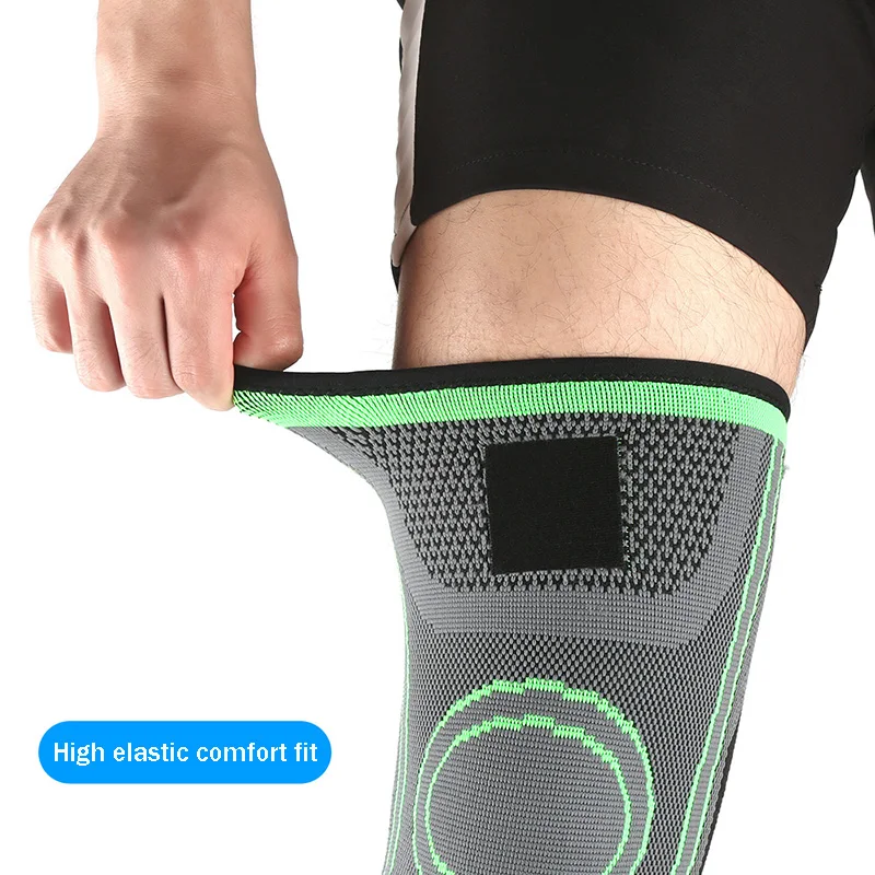 Adjustable basketball kneepads for men and women outdoor running cycling fitness orthopedic non-slip compression straps kneepads
