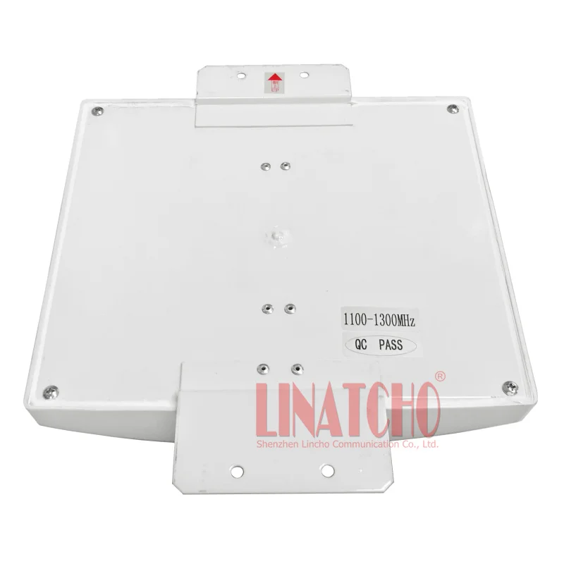 1200-1300MHz 1.2GHz 1.3GHz Waterproof Flat Panel CCTV Antenna N-Female Connector High Gain 12dB Antenna