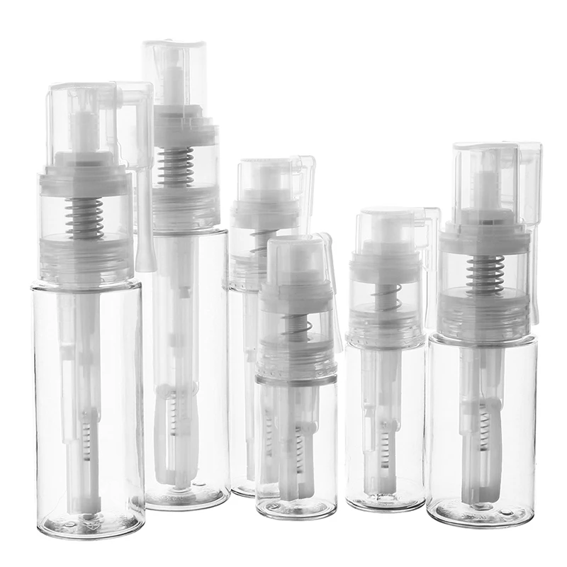 먼지털이 스프레이 플라스틱 분말 무화기 병, 여행용 스프레이, 에멀젼 스프레이, 14 ml, 18 ml, 25 ml, 35 ml, 50 ml, 60ml