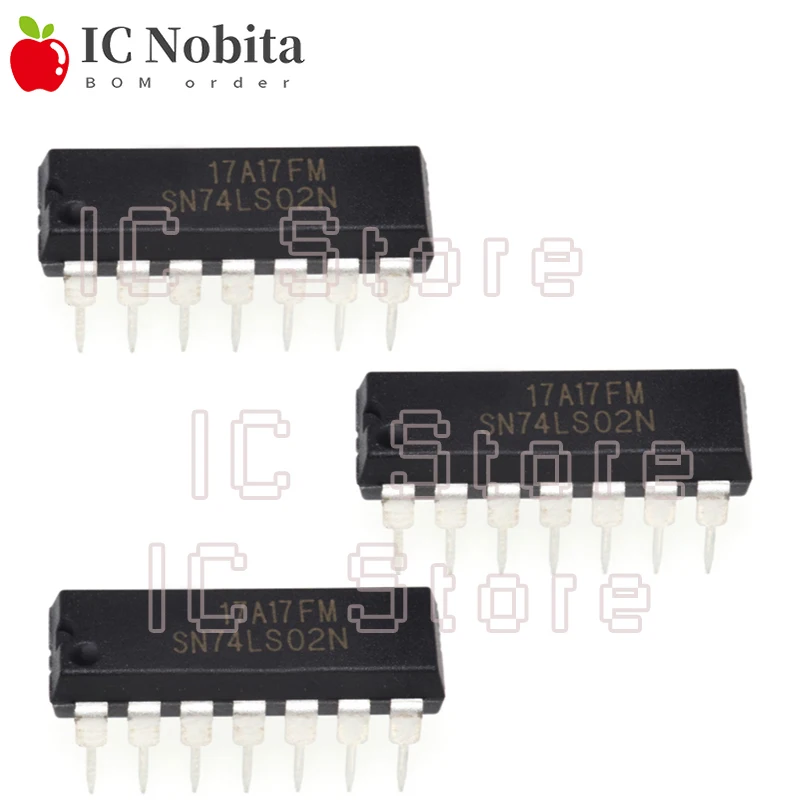 

10 шт. SN74LS02N DIP14 74LS02 DIP-14 Новый