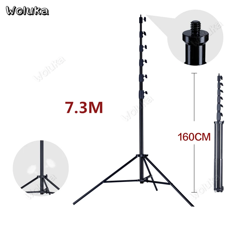 7.3M Heavy-duty Lamp Holder Metal Lamp Holder Aluminum Alloy Photographic stand Lm-7300 CD05 T10A