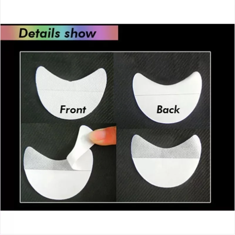 1 Pair Eyeliner Shield For Eyeshadow Shields Protector Disposable Pads Lint Free Patch False Eyelash Extension Makeup Tool