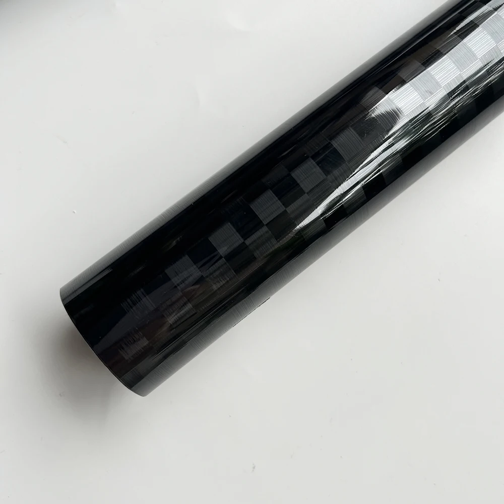 Forged Carbon Fiber Vinyl Wrap - Cosmic Checkered Design for Vehicle & Motorcycle Decoration