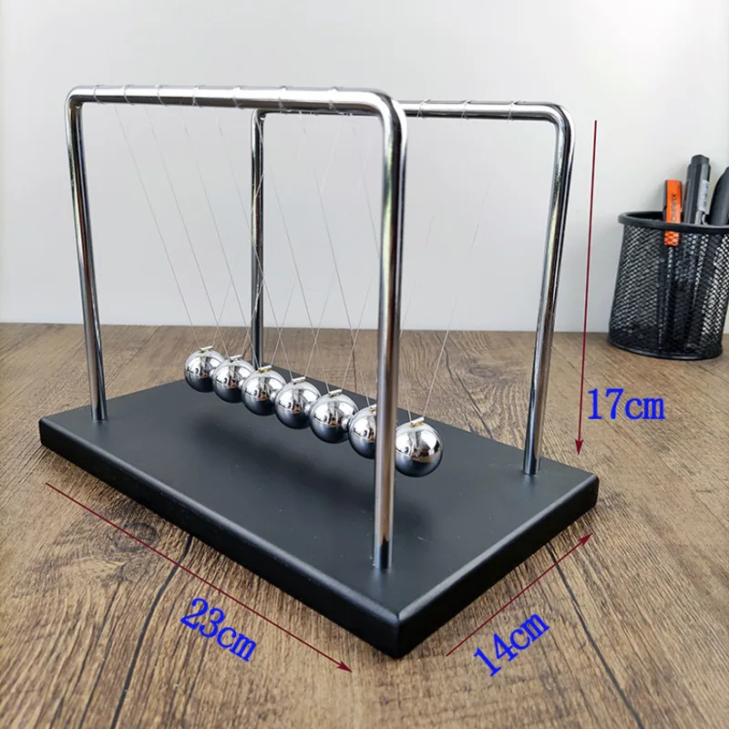 modern home decor newton cradle Office Desk Accessories pendulo newton  Pendulum motion Newton's cradle magnetic pendulum gift - AliExpress