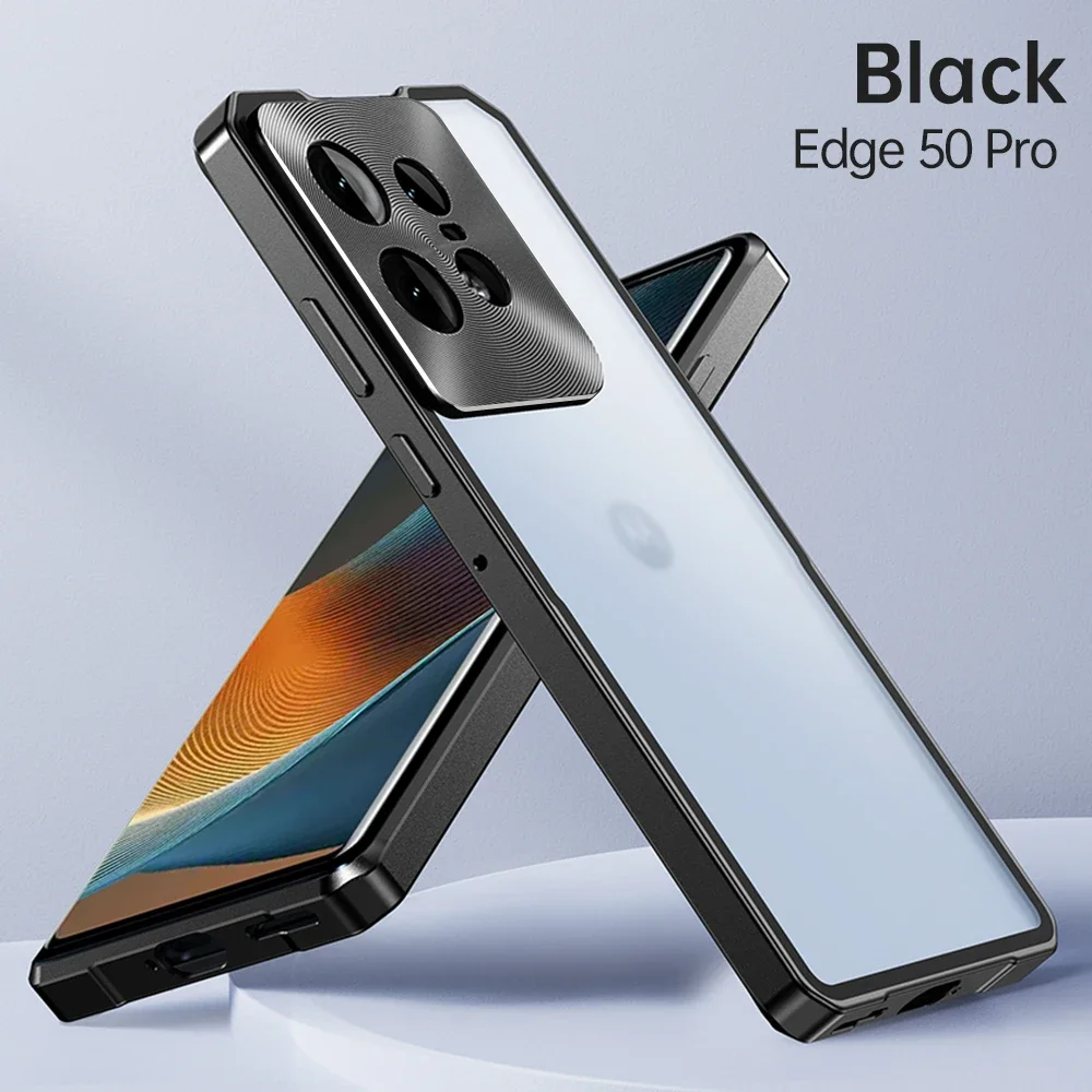 Luxury Matte Metal Case with Enhanced Protection - Sleek Frame and Durable Back Cover