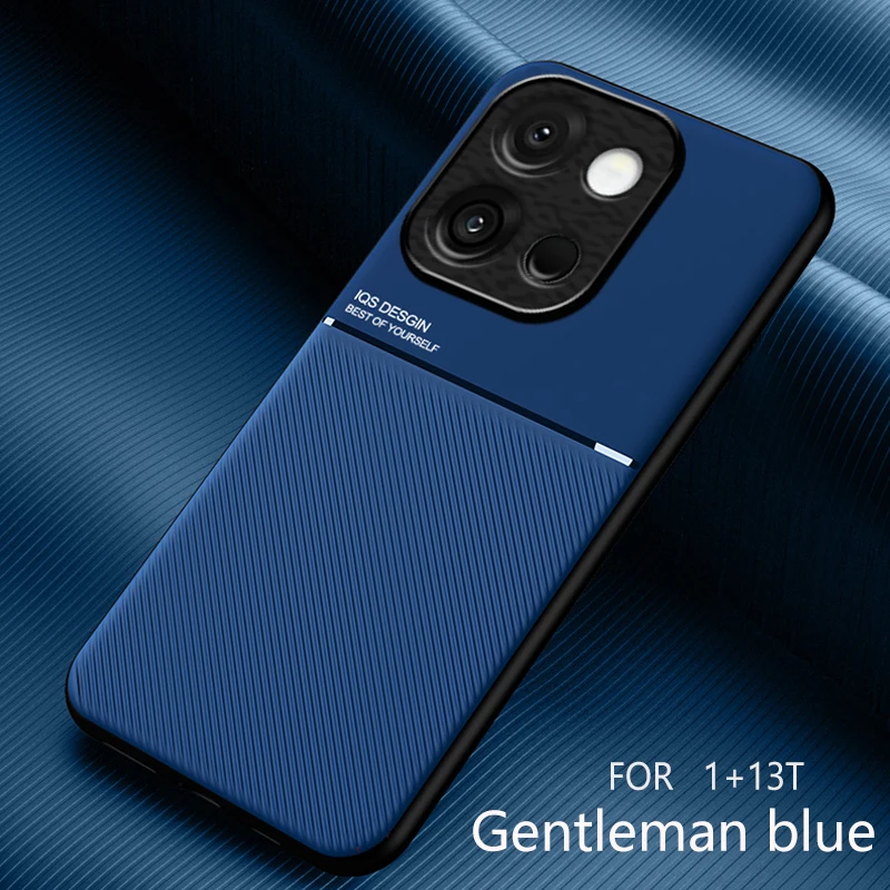 Textured Magnetic Four-Corner Full Coverage Shockproof and Drop-Resistant Phone Case