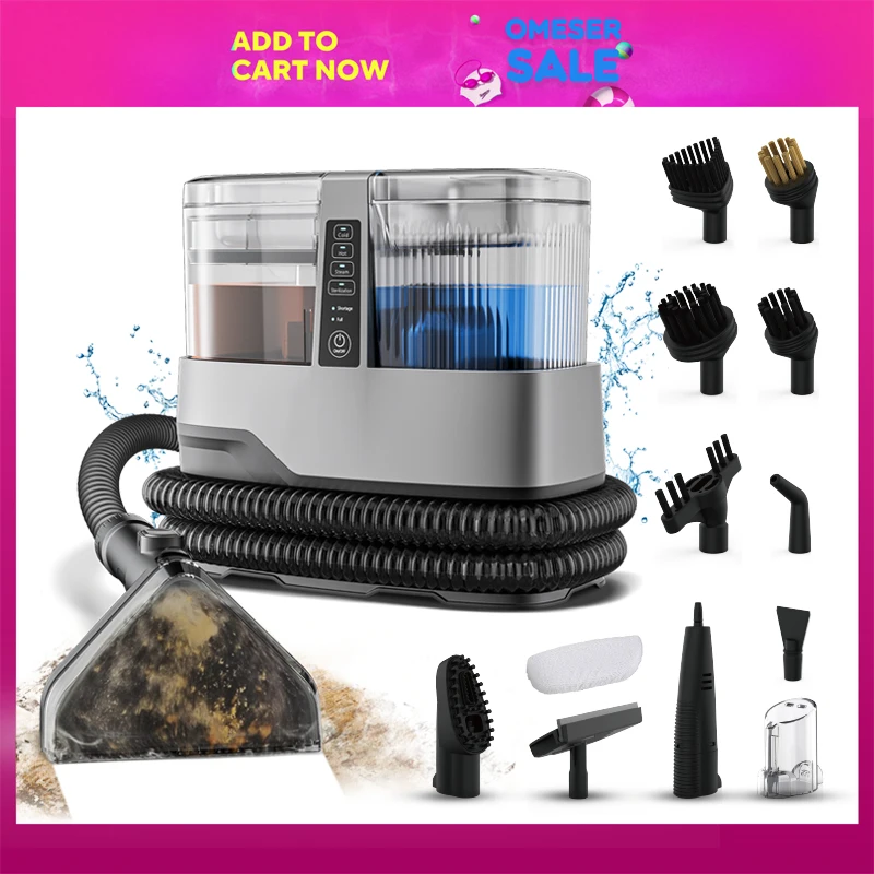 Odkurzacz piorący OMESER 1800W 17KPa z Polski za $106.61 / ~400zł