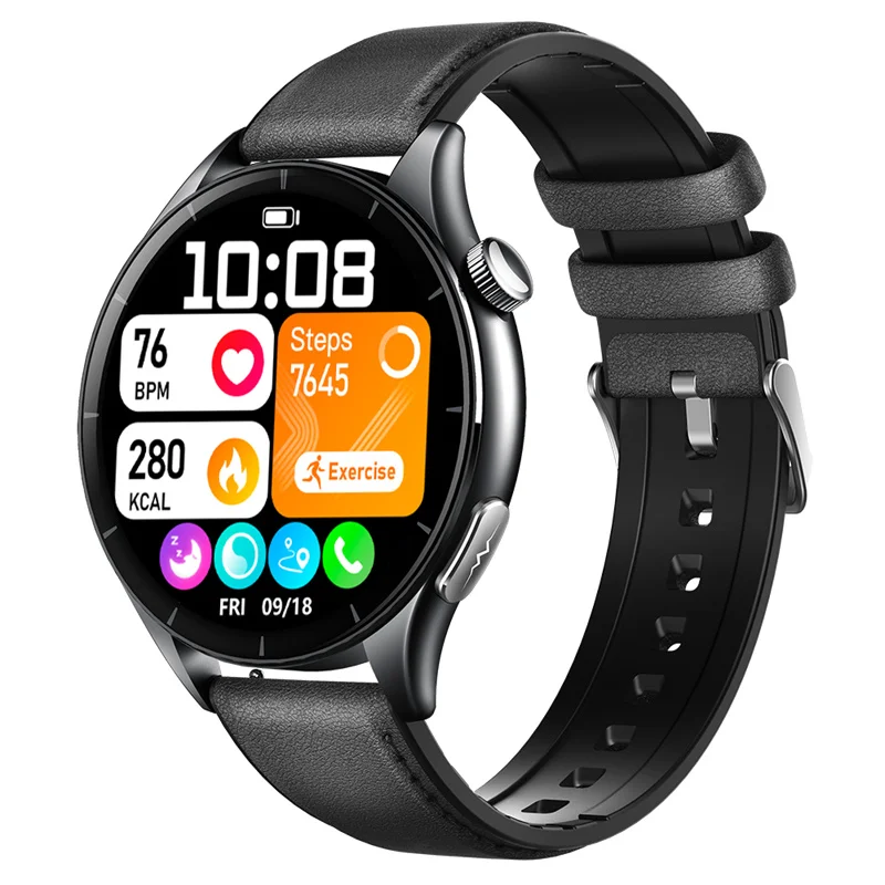  Ʈġ ET458 AMOLED ũ ÷öƮ BT ȭ ECG ǰ ͸  ƮϽ ƮĿ  Ʈġ