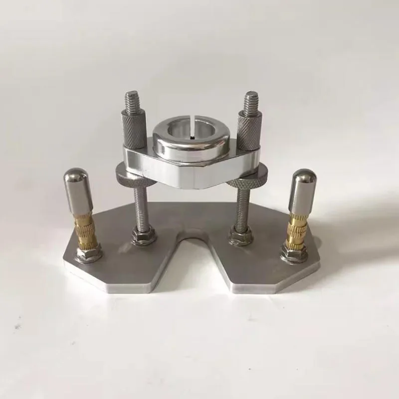 Engraving Auxiliary Bracket & Grooving Tool, Aircraft Aluminum Base with Stainless Steel Accessories for 20mm Machine