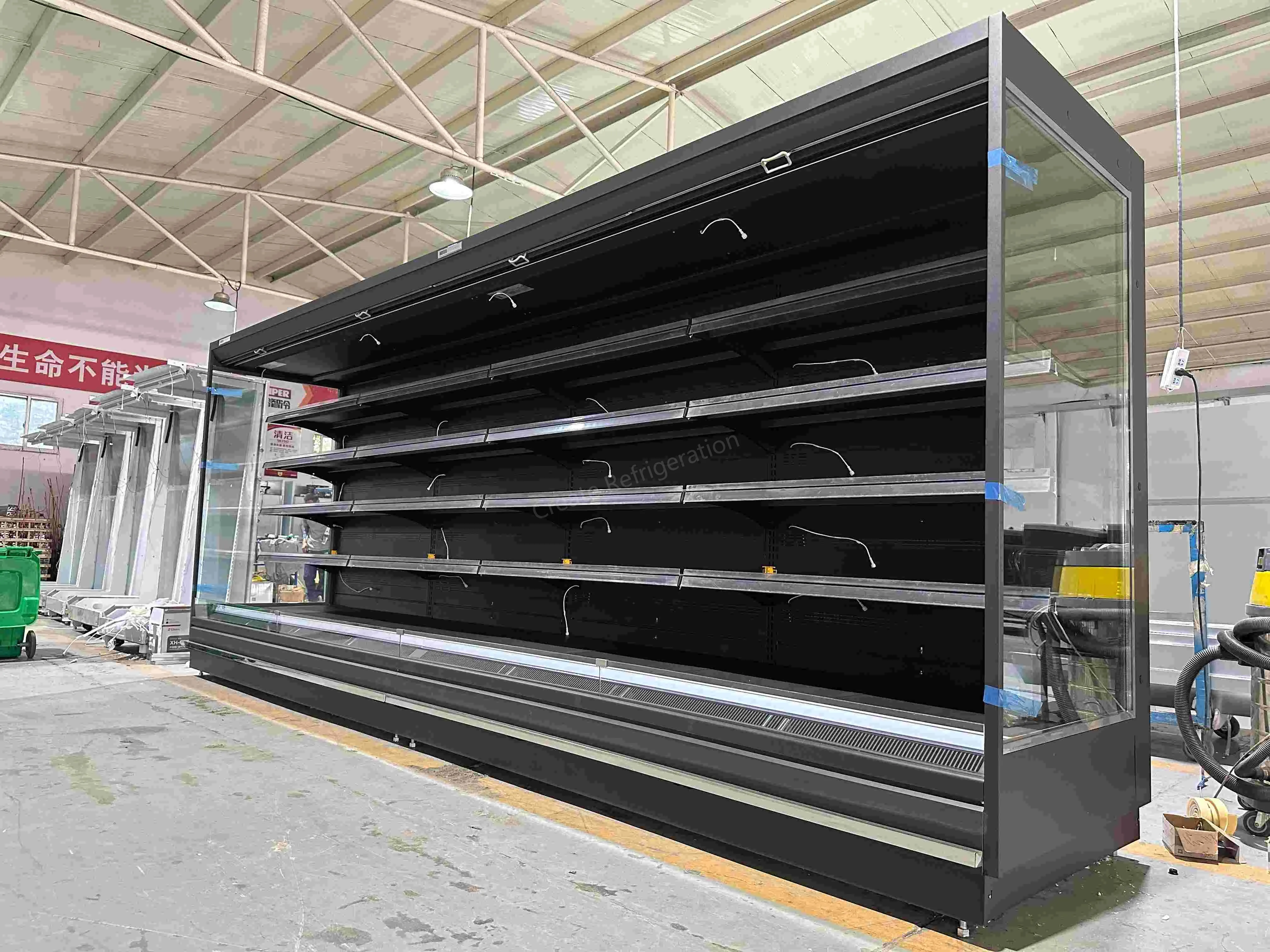 Attractive Design Multi-layer Commercial Refrigerator Upright Cabinet Refrigerator Supermarket - Image 5