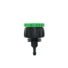 Outdoor Misting Cooling System Brass Mist Nozzle 8mm Hose Tee With Lock Nut Connector Garden Irrigation Adjustable Sprinkler 4