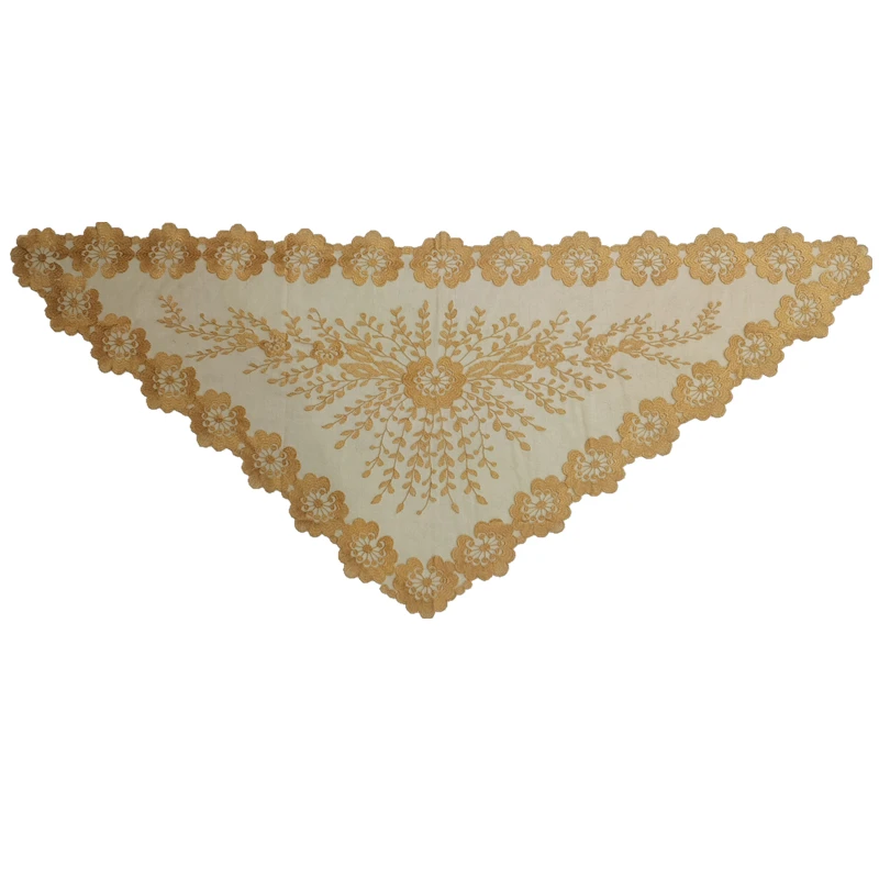 Spanish Style Lace Mantilla Women Head Covering Chapel Shawl Catholic Veil Traingular Veil bridal veil,catholic church veil
