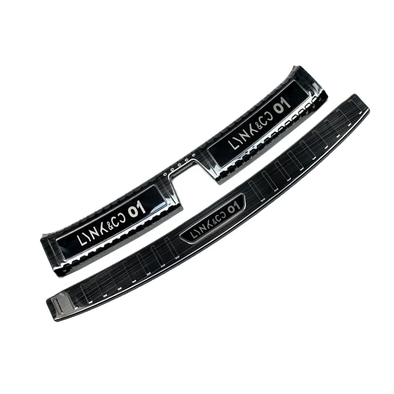 Car Threshold Guard Plate Trunk Door Sill Guard Anti-scratch Car Accessories Geely LYNK&CO 01 car accessories