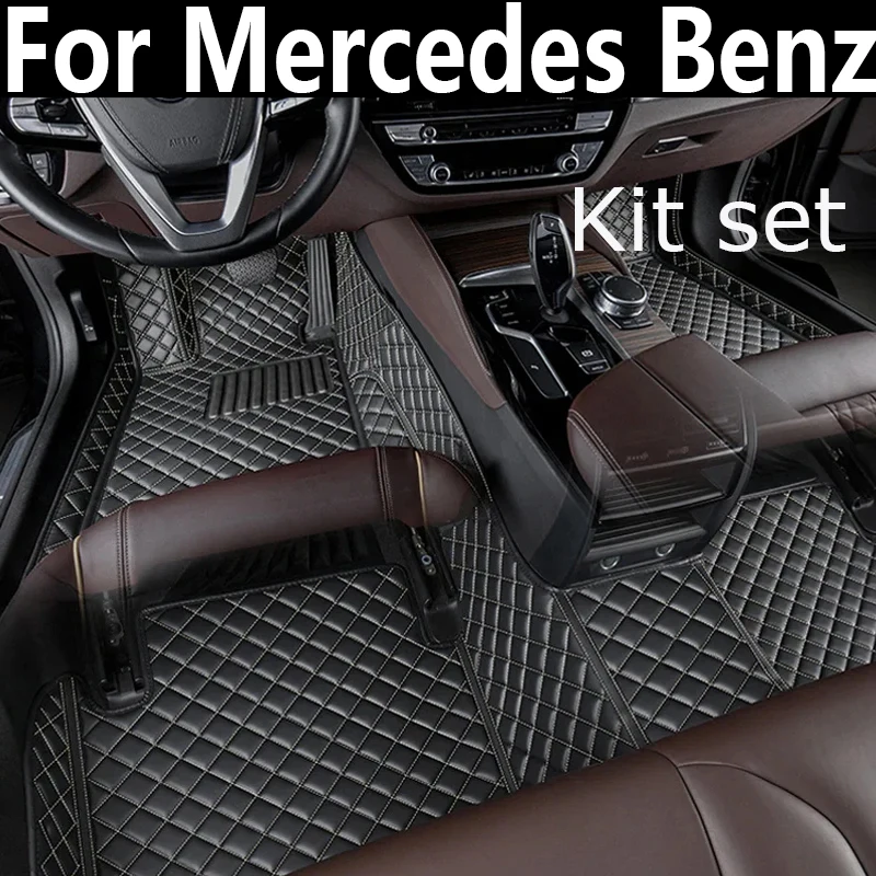 

Автомобильные коврики для Mercedes Benz C Class W205 C180 200 220 250 260 300 350 400 450-15 2014 2016 2017 2018 2019 2020 аксессуары