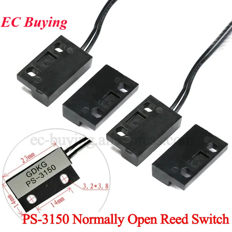 Reed-Switch-Sensor-para-porta-e-janela-normalmente-aberto-sem ...