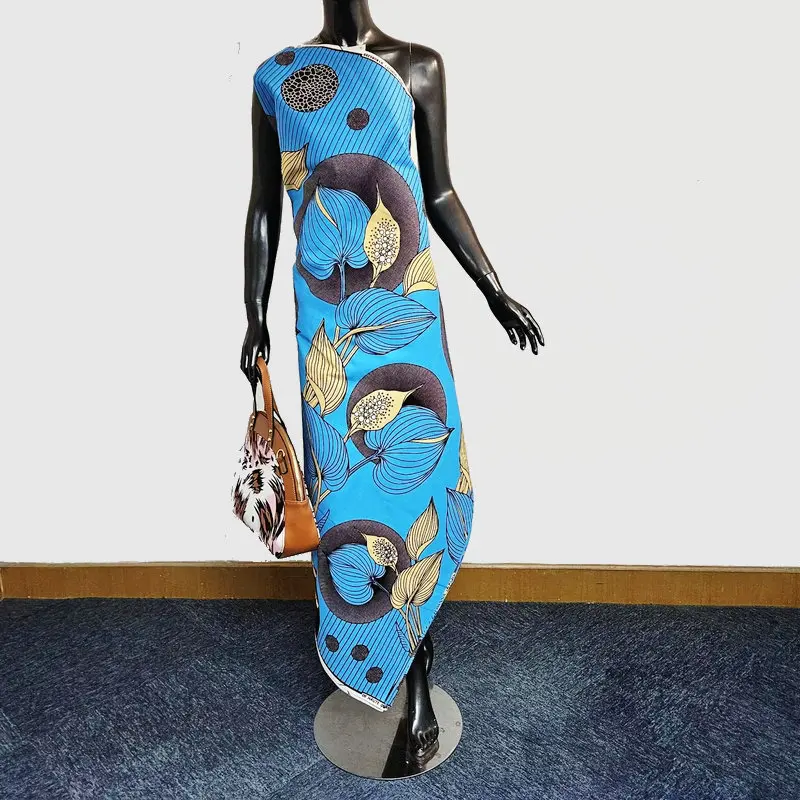 Item E2-3 Choose fashion design wax block prints fabric 6 yards