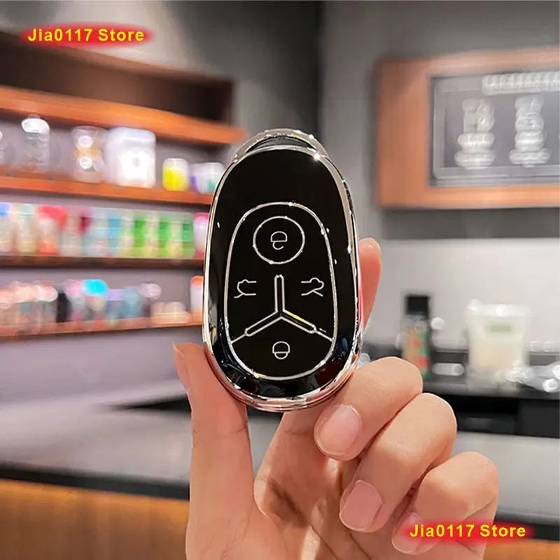 Geely EX2 Proton e.MAS 5 key fob cover fitment guide