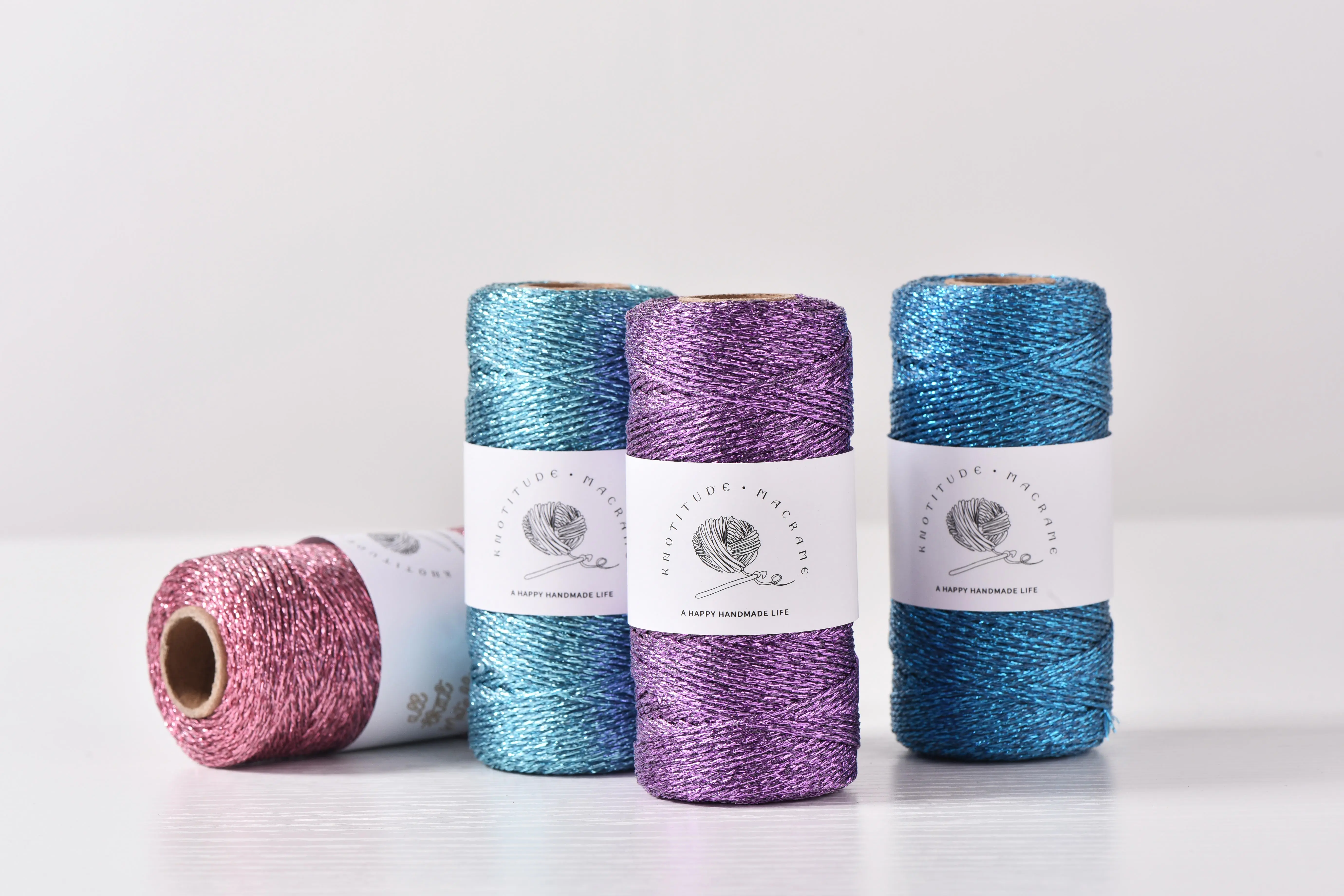 1mm metallic thread metallic cord for packaging and decoration 100 meters 5