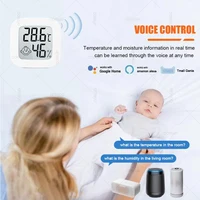 Tuya ZigBee Temperature And Humidity Sensor With LED Screen For Smart Home Works With Amazon Alexa Google Assistant Yandex Z2M - Image 4