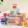 4/8pcs Fruit Series Lip Balm Set Moisturizing Refreshing Non-sticky Anti-Cracked Vaseline Lip Balm for Lips Skin Care 5
