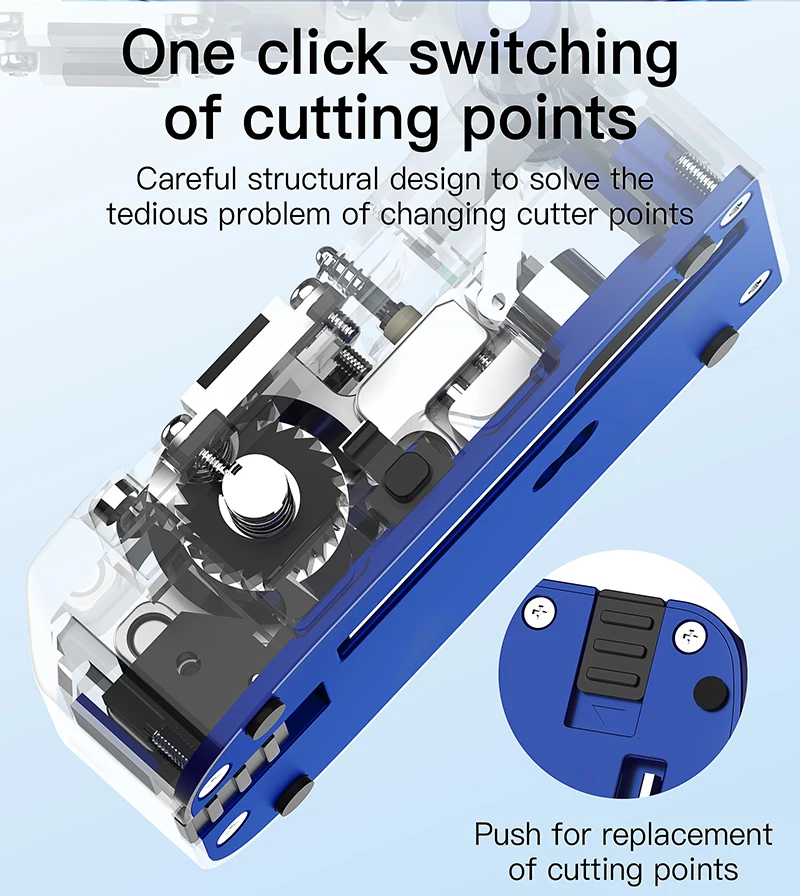VD-1 One-step Fiber Cleaver Fully Automatic Fiber Optic Cutter FTTH Tool Optical