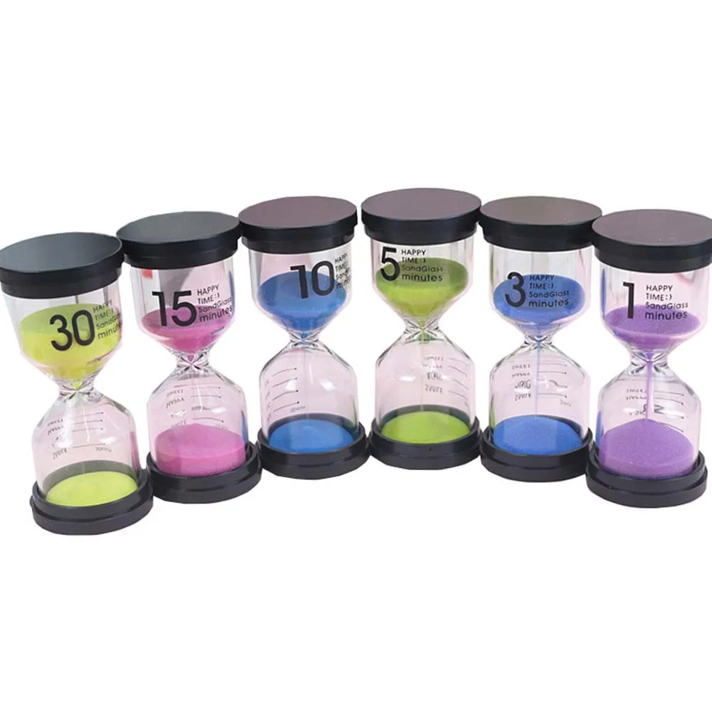3/10/30 Minutes Hourglass Sand Watch Sandglass Sand Clock Children Kids Gift Timer Hour Glass Home Decoration
