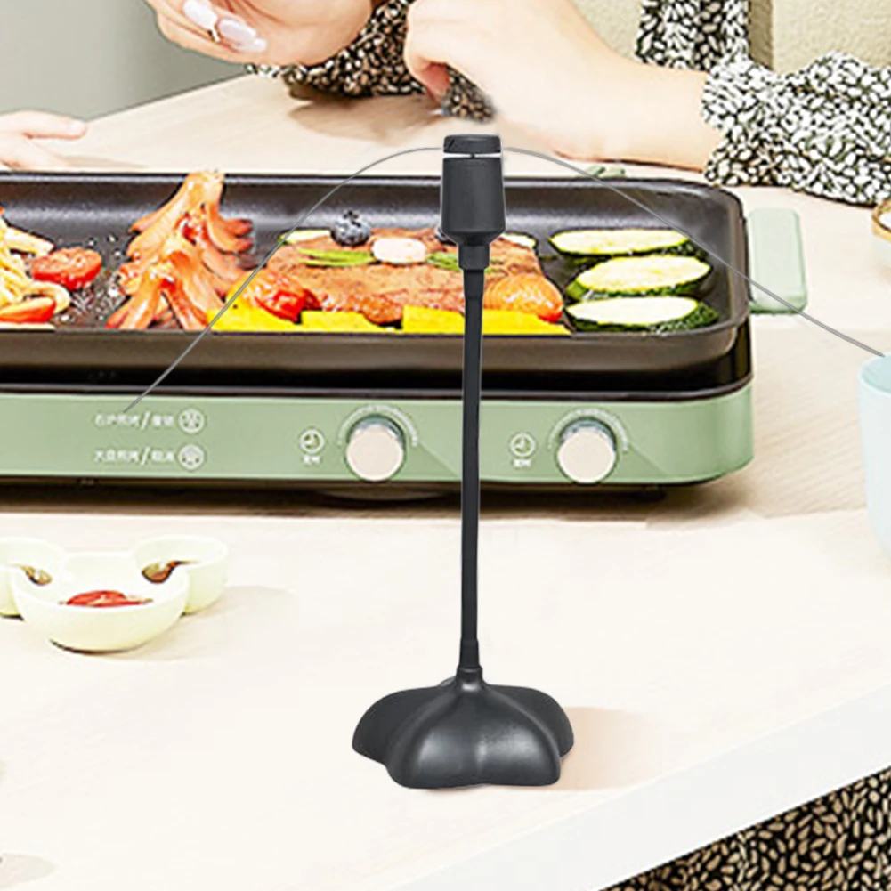 Automatic Pest Control Fan Portable Pest Control Table Fan Blade Keep Flies Away Battery Powered Bugs Repellent Food Protector