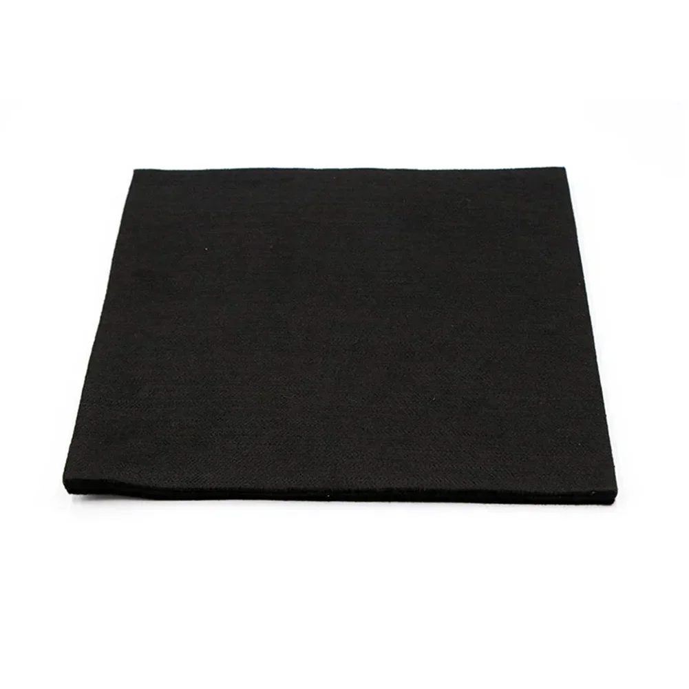 Black Welding Protective Blanket Graphite Felt Torch Shield Pack Protective Sheet Carbon Fiber High Temp 300*200mm Durable 1PC welding protective blanket