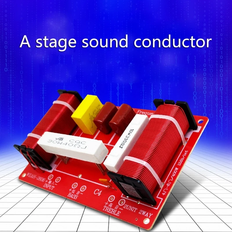 Puooifrty 2 Stks 200 W 3 Way Audio Speaker Crossover Treble Midrange Crossover Luidsprekers Filter Frequentie Divider