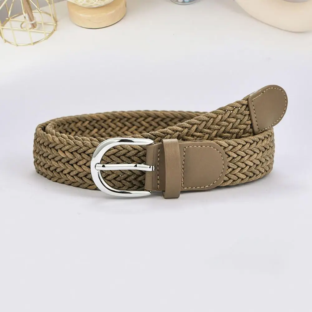 

Stylish Women Men Belt Wide Lightweight Belt Simple Style Waistband