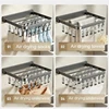 BEISHI Wall Mounted Foldable Aluminum Sock Drying Rack Windproof Clips Clothespin Towel Bra Laundry Hanger Bathroom Accessories 4