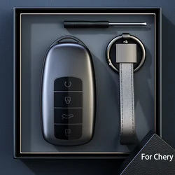 Titanium Gray Car Key Case Cover Protector - Premium Finish (A3)