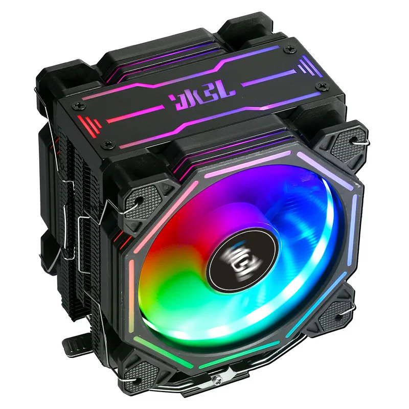 Tubo de Cobre Cpu Radiador Pwm 120 mm Argb Cpu Ventilador para Intel Lga 115x1200 1700 1356 Amd Am4 x 79x99 2011motherboard Cpu Radiador 6 - Imagem 6
