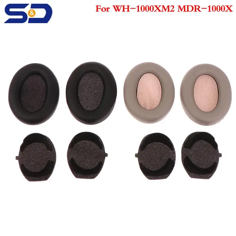 1 Pair Ear Pads For Sony Mdr 1000x Wh1000xm2 Mdr1000x Headphone