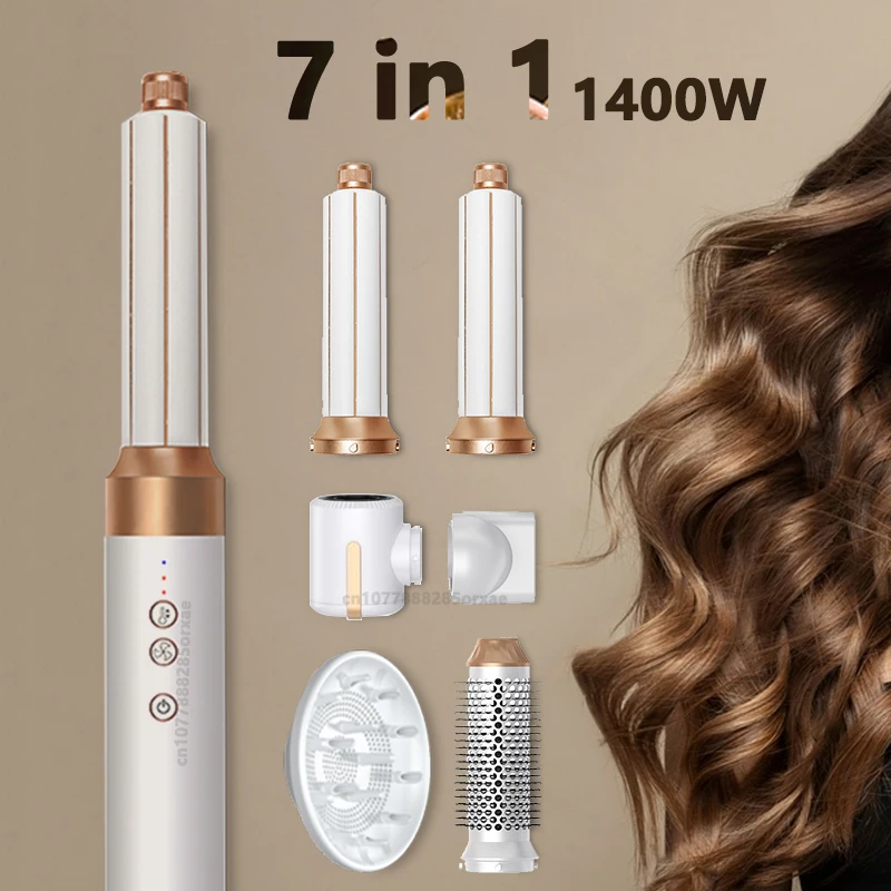 Hair Styling Set Hair Dryer Hair Dryer 5 In 1 Upgraded Version 7 In 1 High Speed Dryer Brush Blow For Dyson Airwrap Hot Air Styling Comb Auto Hair Curler