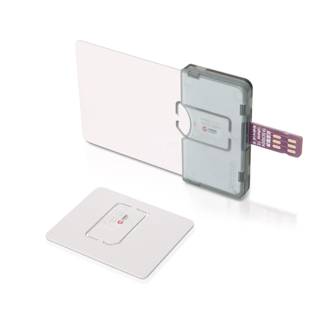 1pc SIM Card Adapter SIM Card Reader Mini SIM Nano For IPhone 5/6/7/8/X Android Phone Connector Adapter Moble Phone Accessories 1