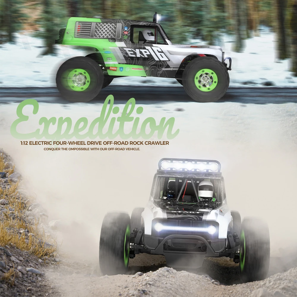 Off Road 4x4 Trucks Remote Control Car with LED Light
