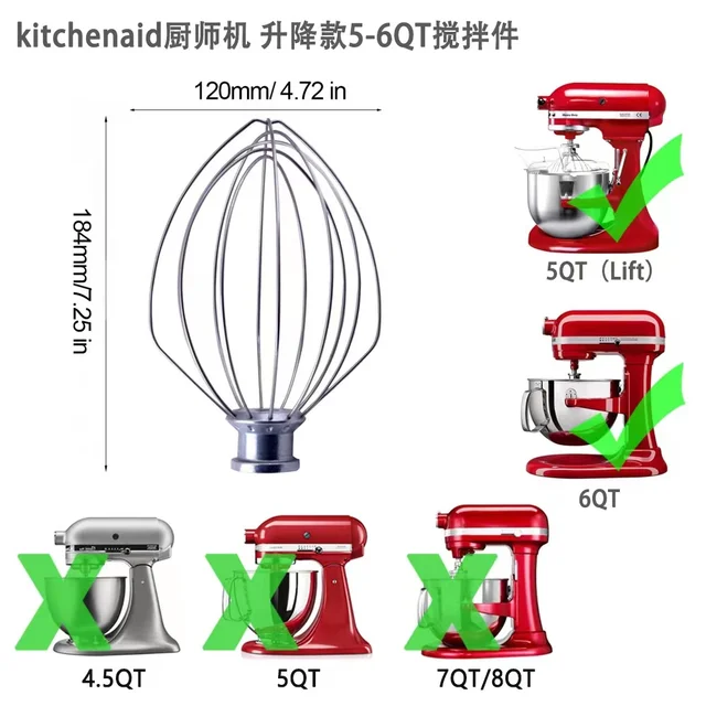 Global fashion AIEVE Mixer Bowl Covers for KitchenAid 4.55 Qt Tilt