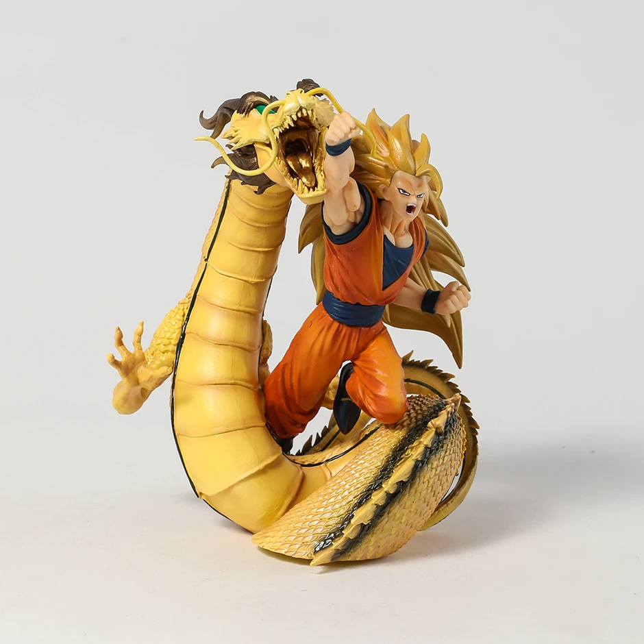 Dragon Ball Super Saiyan 3 Goku Dragon Fist Explosion PVC Collection Modèle  Statue