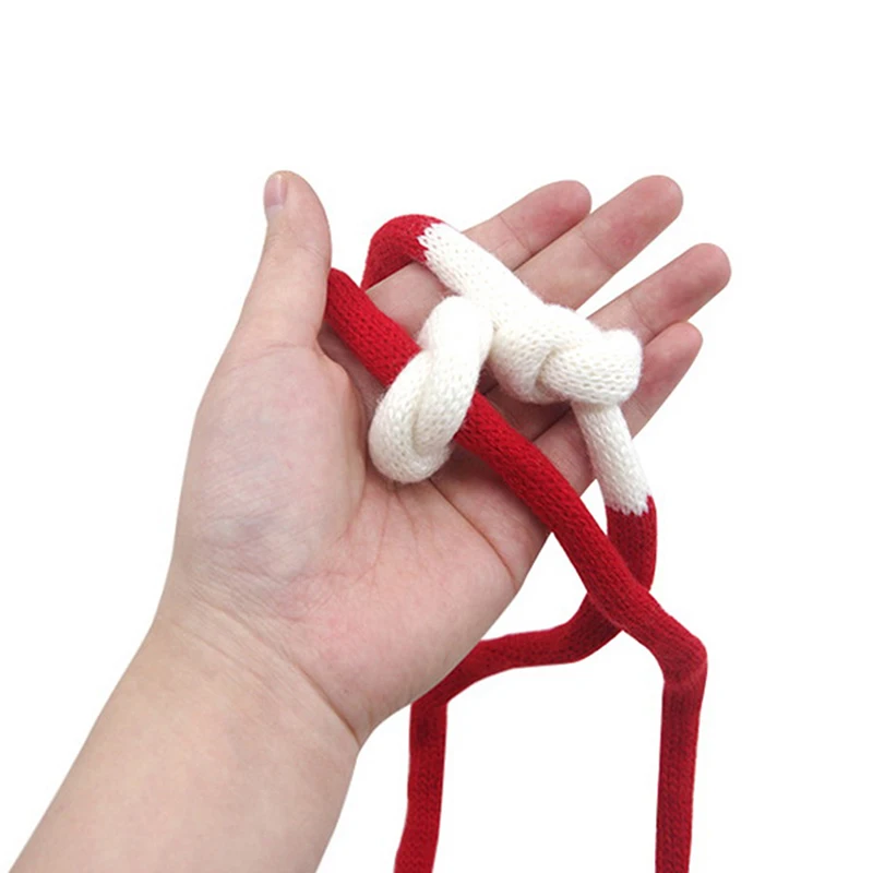 

1 Set Amazing Acrobatic Knot By Jumping Knot Of Bend Magic Rope Stage Magic Props Close Up Magic Tricks