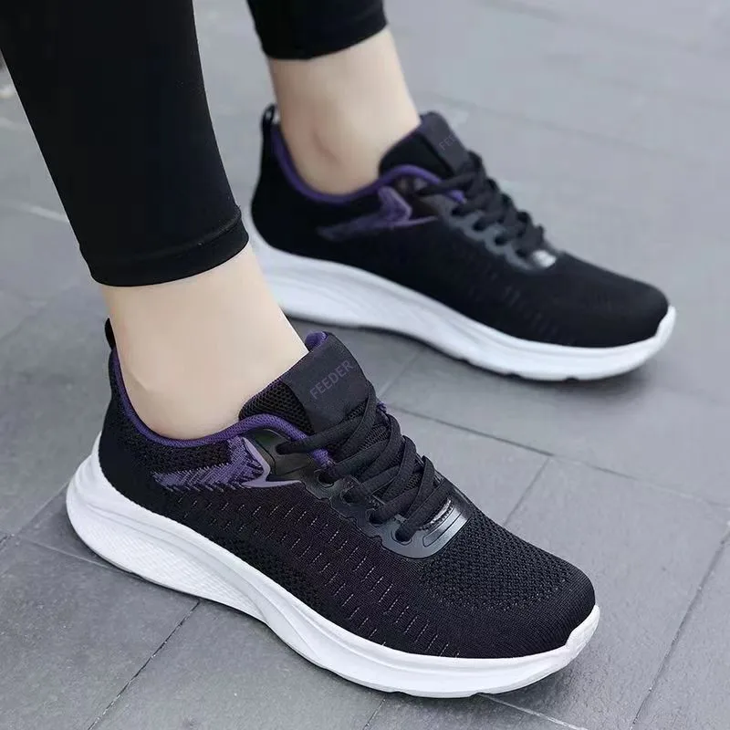 

2024 Spring/Summer Tourism Lightweight Mesh Casual Sports Trendy Soft Sole Running Comfortable Breathable Fashionable Versatile